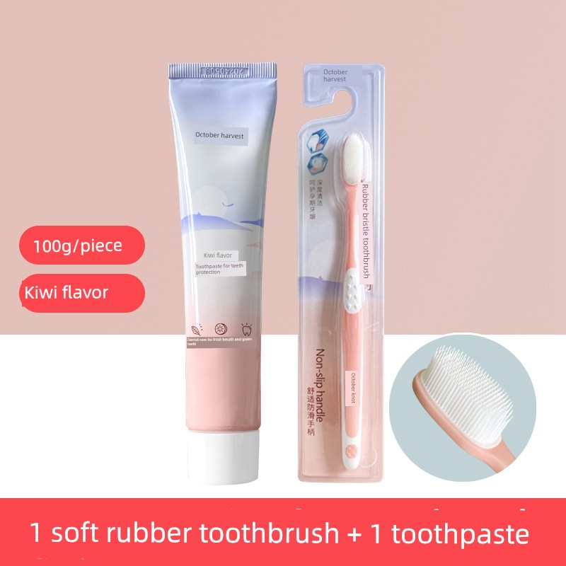 October Crystal Gauze Postpartum Toothbrush Disposable Maternity Supplies for Pregnant Women Postpartum Toothbrush Maternity Supplies 30 Pieces — 7