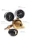 Nitrogen gauge pressure reducing valve pressure reducing gauge pure copper nitrogen gauge nitrogen cylinder nitrogen pressure reducing device YQD-06 YQD-370