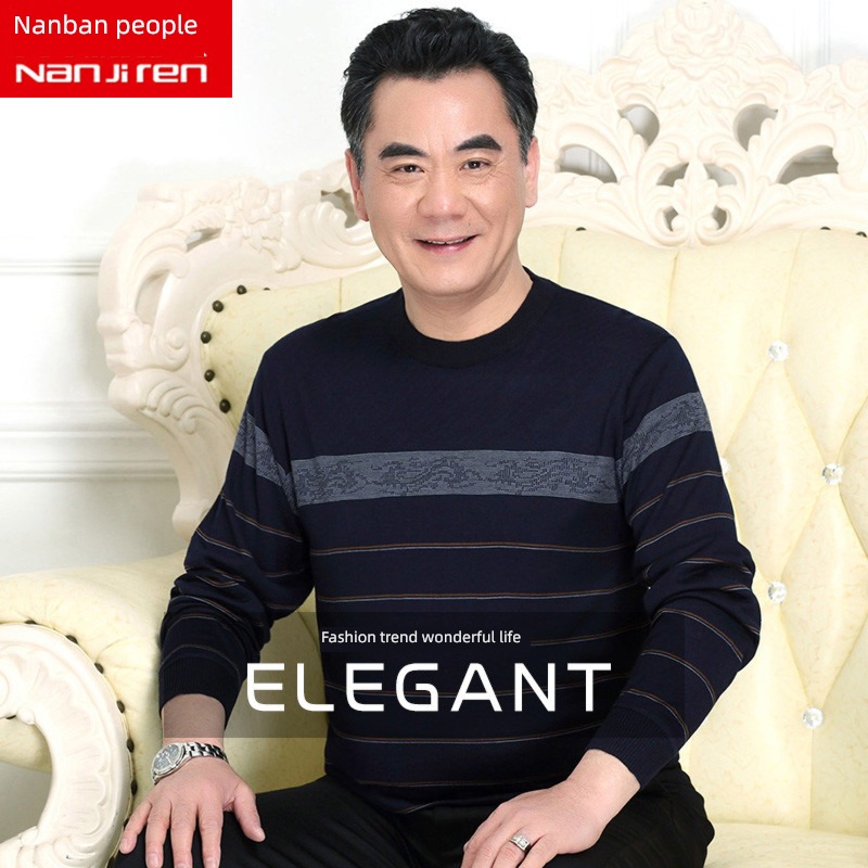 NGGGN spring Middle aged man Long sleeve Dad Costume