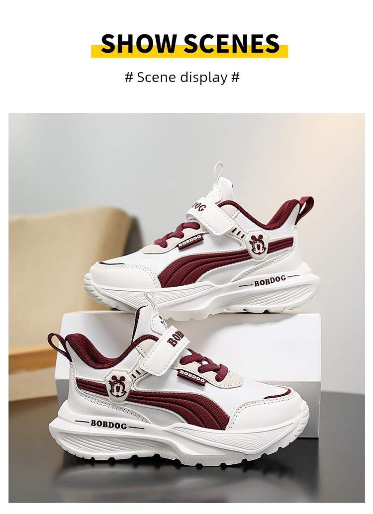 Babudou Kidsren's Shoes Boys' Sports Shoes 2026 Summer New Style Mesh Breathable Kidsren's Shoes Boys' Mesh Shoes Summer Style — 10