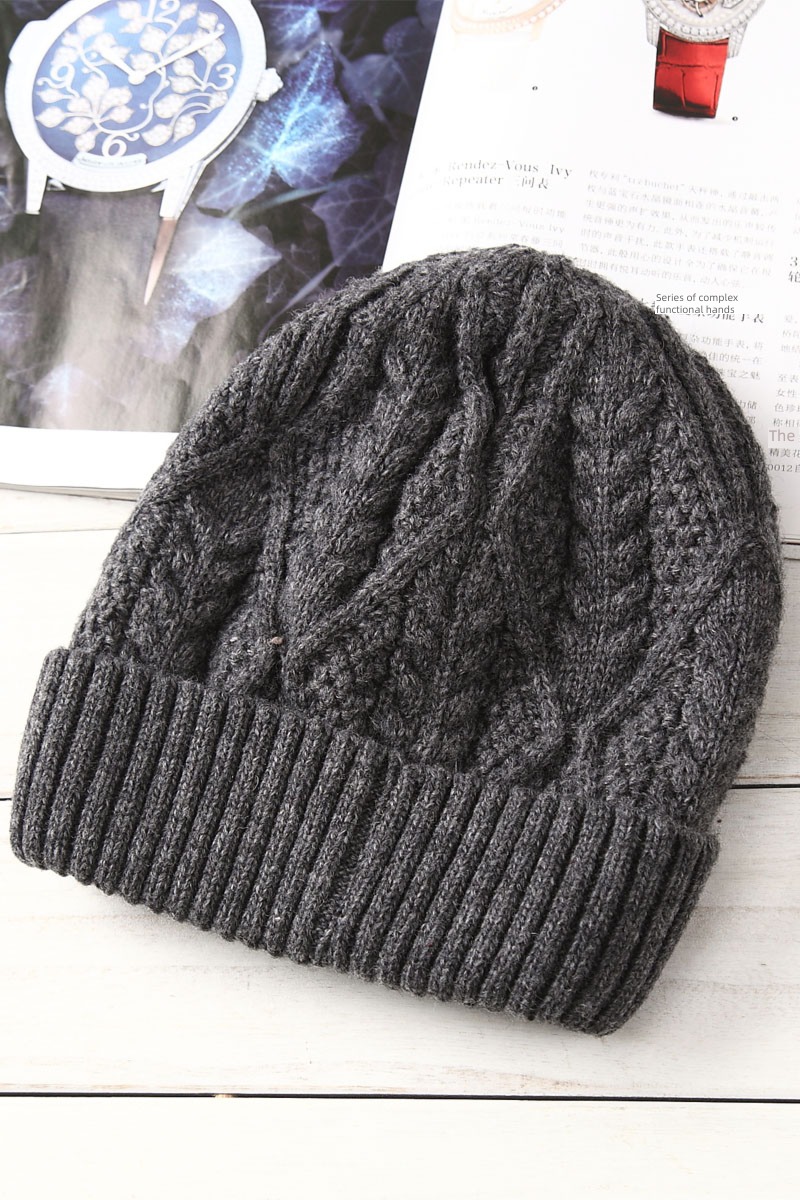 winter male Korean version keep warm Cold proof thickening Plush Hat