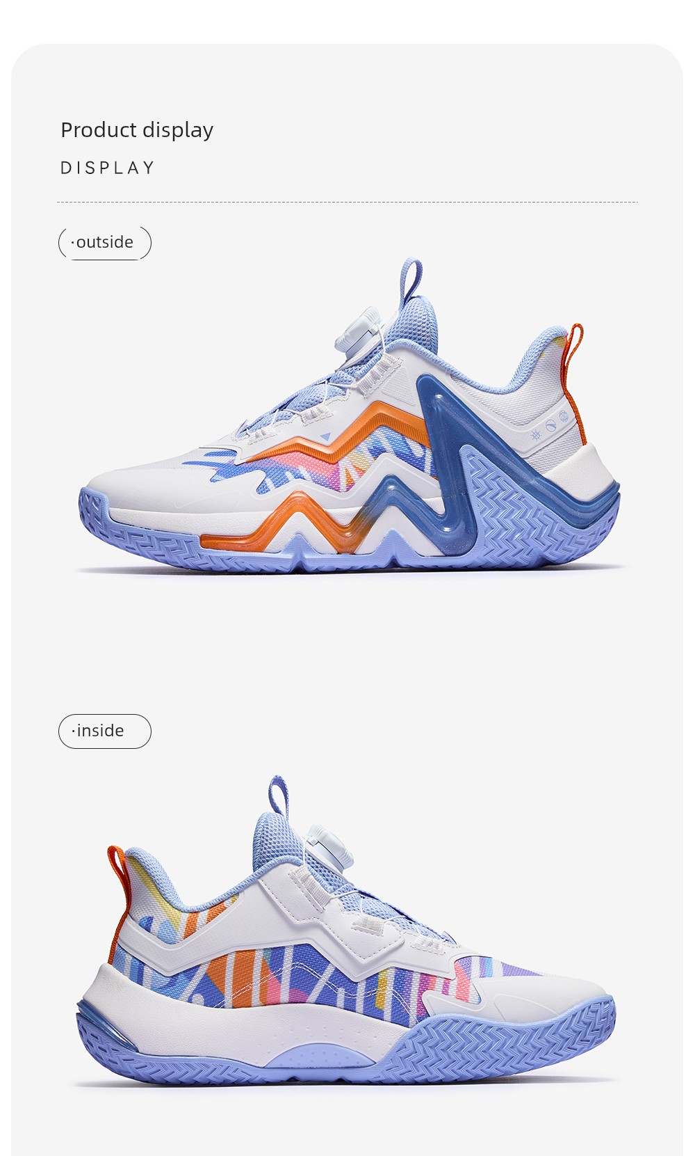 Anta Kids Reverse Scale | Basketball Shoes for Boys, New Professional Youth Model, Official Flagship Store Genuine Sports Shoes — 52
