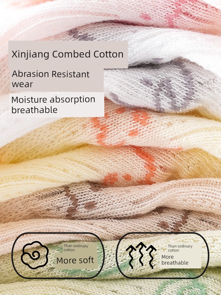 Baby Floor Socks, Summer Thin Non-Slip Anti-Cold Infant Toddler Socks, Indoor Summer Cotton Children's Mesh Socks, Thin — 4
