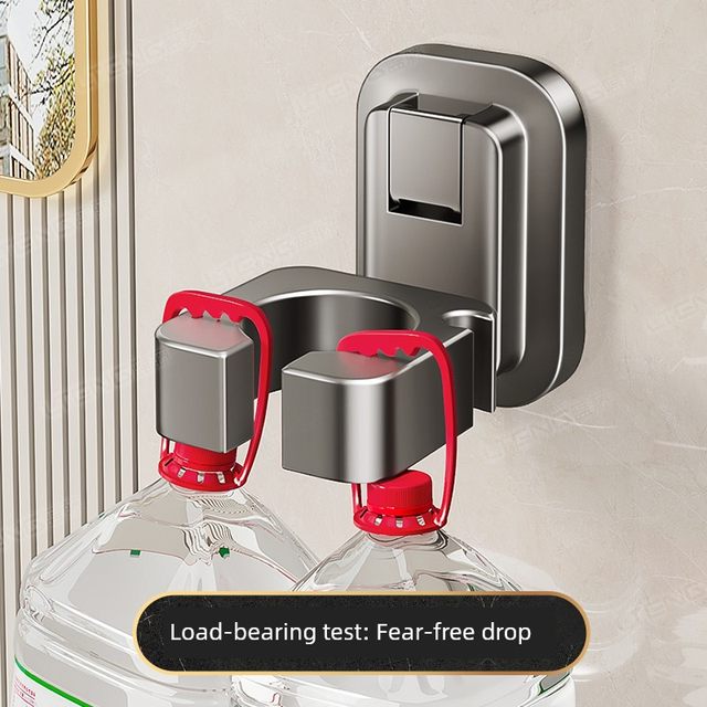 Suction cup hair dryer bracket storage rack without punching lazy storage rack hair dryer rack storage rack load bearing side