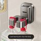 Suction cup hair dryer bracket storage rack without punching lazy storage rack hair dryer rack storage rack load bearing side
