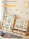 Children's bookshelf floor-standing picture book storage rack toy storage rack two-in-one storage rack baby reading area small bookcase