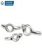Iron and white zinc butterfly nut butterfly type ingot sheep horn hand-tight screw cap bolt M3M4M5M6M8M10M12