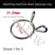 Stainless steel spring washing machine drain pipe clamp clip clip clip clip clip throat throat clamp wire clamp clamp clip clip clip clip wire clamp clamp clamp clamp clamp clamp wire clamp clamp clamp clamp clamp clamp clamp clamp