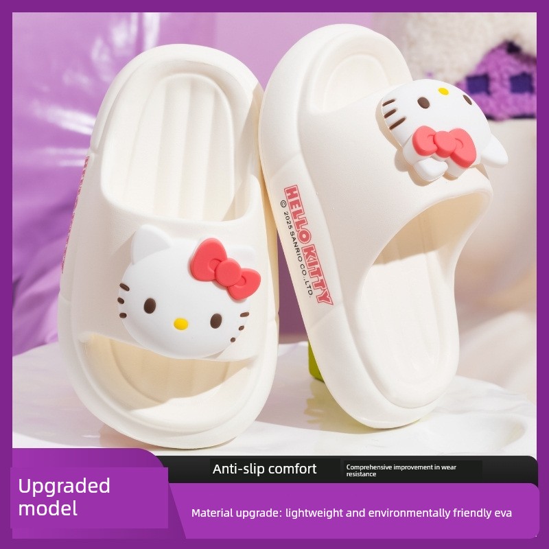 Sanrio Kidsren's Slippers 2026 Summer New Style Boys and Girls Baby Indoor Home Non-Slip Kidsren's Slippers — 4