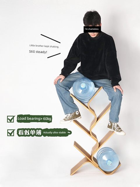 树形小书架置物架落地靠墙简易儿童创意窄书柜客厅家用收纳架子