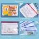 Large A3 file bag transparent waterproof zipper plastic pvc seal pull-up bag thickened 8k sketch drawing paper storage book file bag drawing art bag album family certificate drawing draft