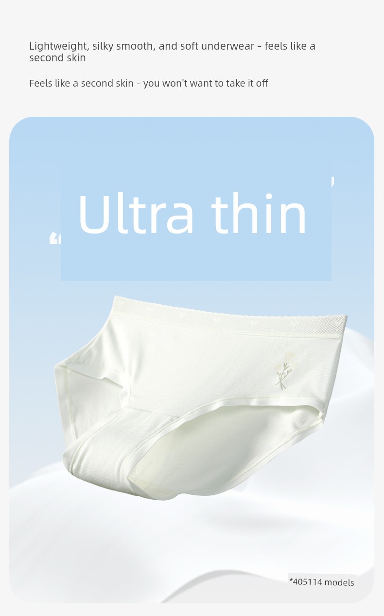 Children's Underwear for Girls and Boys in Their Developmental Period, Triangle and Boxer Briefs, Antibacterial, Breathable, Silk Crotch — 9