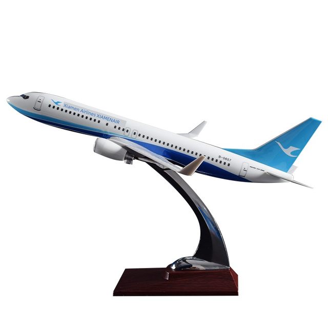 波音737厦门航空32cm飞机模型20cm757静态摆件47cm航天航模礼品