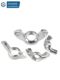 Iron and white zinc butterfly nut butterfly type ingot sheep horn hand-tight screw cap bolt M3M4M5M6M8M10M12