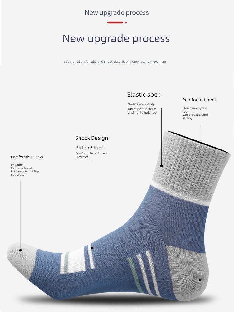 hyz  motion Deodorization ventilation Winter money male Socks