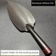 Outdoor small shovel garden flower and soil shovel tools for wild vegetables household vegetables and agricultural tools loosen the soil and rush the sea to move seedlings shovel