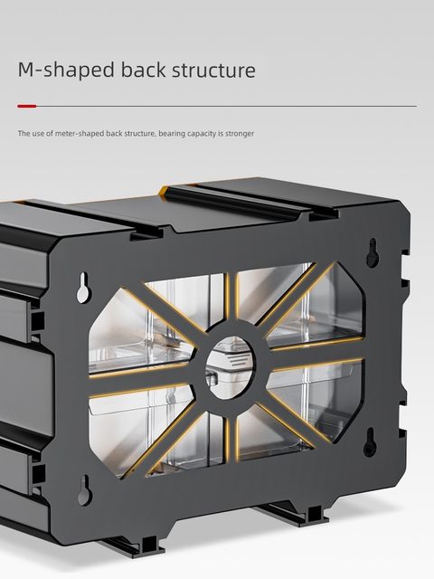Quality tool box Part classification storage box Hardware tool box drawer square thickened part box