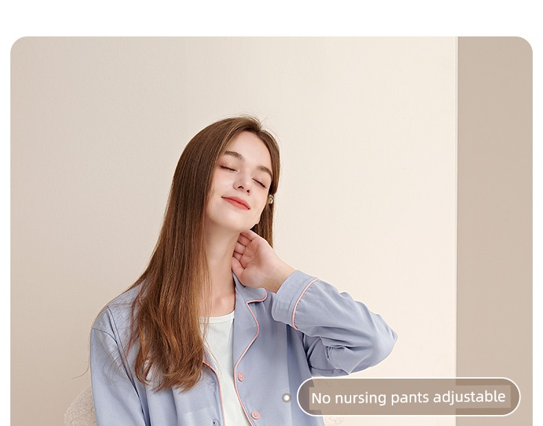 Yatmao Cotton Autumn and Winter Maternity Home Wear — 17