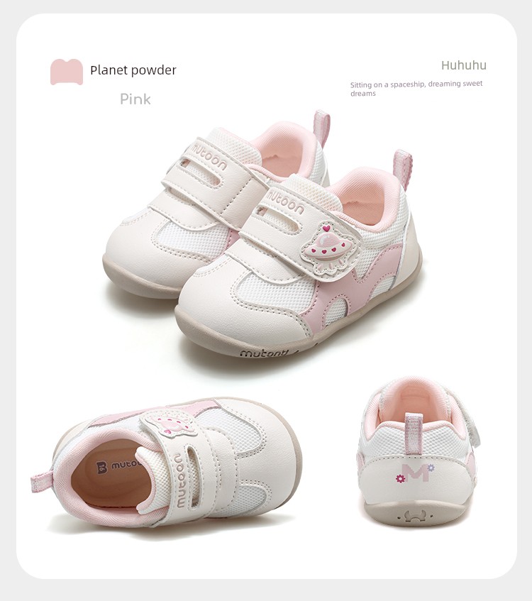 Children's Shoes for Infants, Thin-Soled Pre-Walking Shoes for Girls, 2026 Autumn New Model, Breathable Mesh Shoes for Boys, Comfortable Shoes — 36