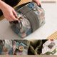 Travel tea set storage bag home portable tea set Quick guest cup teapot tea cup storage fabric bag gift box