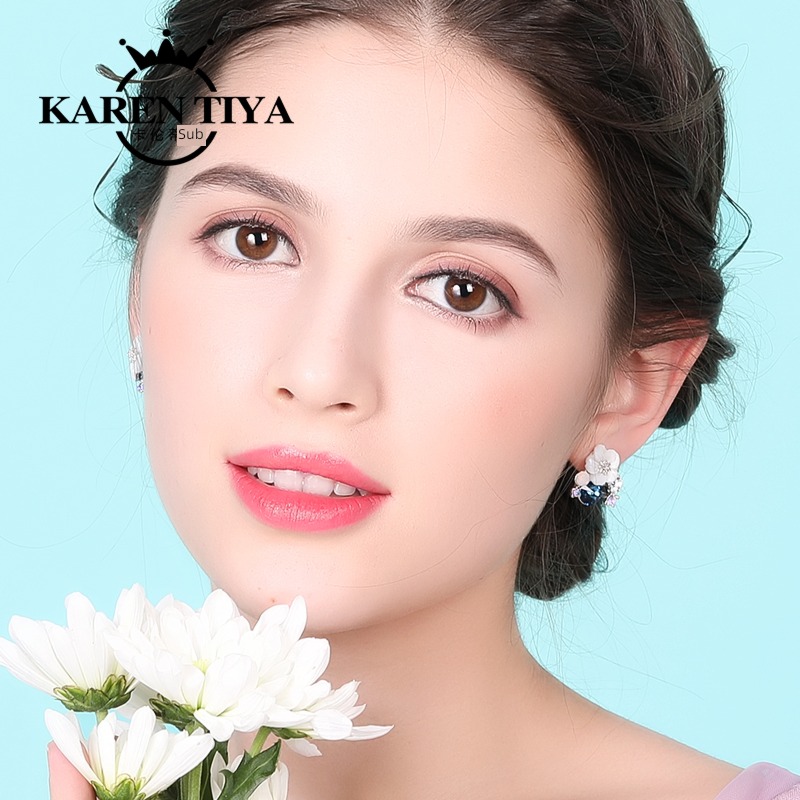 Internet celebrity female Minority Sense of design Ear Studs