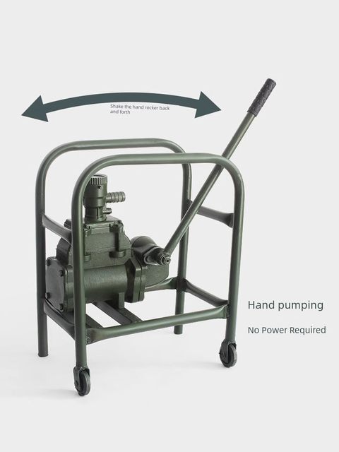 ZH-100A hand metering pump Wengang gas station manual oil pump hand cushion pump hand cushion pump diesel gasoline pump