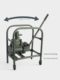 ZH-100A hand metering pump Wengang gas station manual oil pump hand cushion pump hand cushion pump diesel gasoline pump