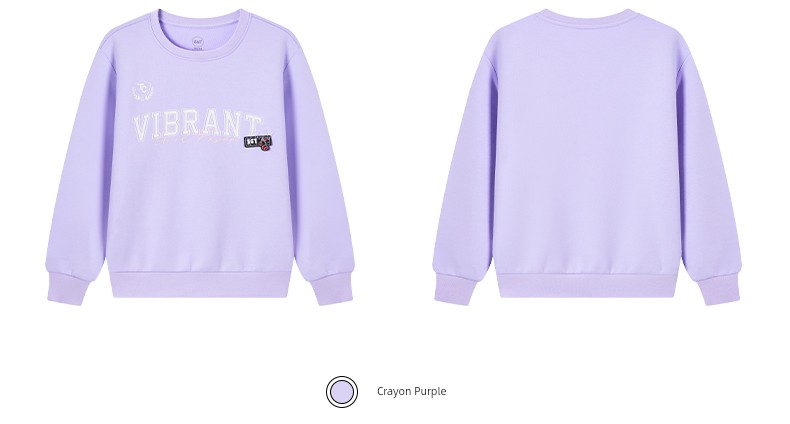 361 ° Children's Clothing for Boys and Girls, Pullover Sweatshirt, Round Neck, Autumn and Winter 2026 New Autumn Style, Fleece-Lined Long-Sleeved Sports — 53