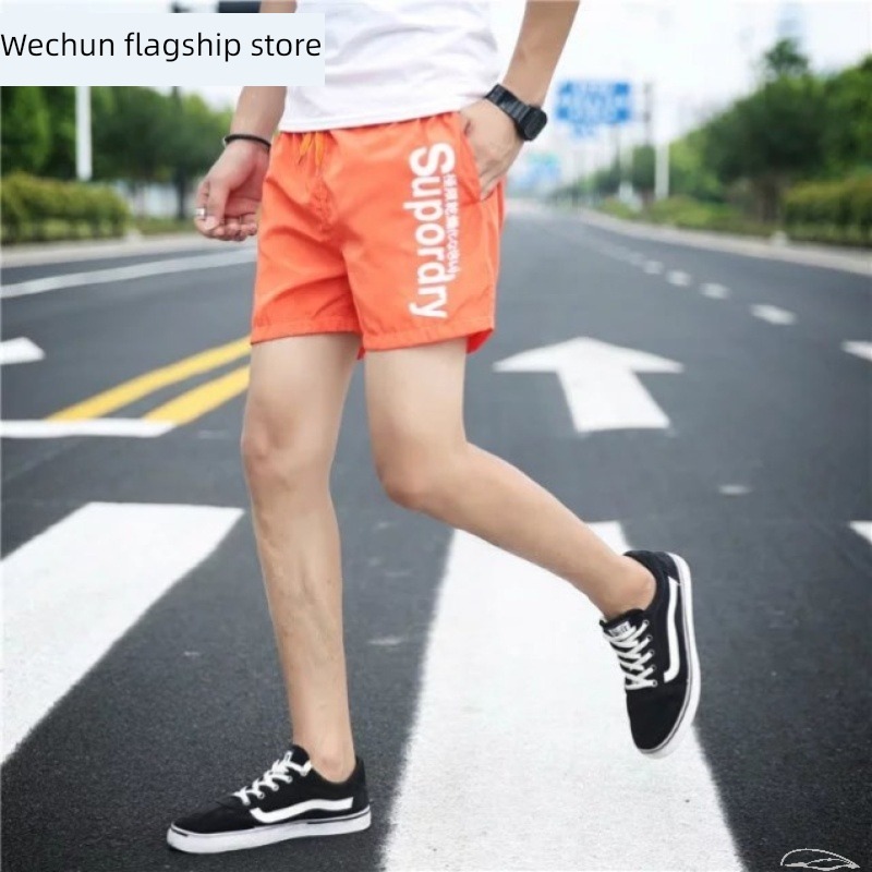 tide quick-drying 3 points summer Thin money Ice silk Sports pants