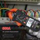 Shengde clamp multimeter VC866A clamp meter Digital ammeter Small current range Capacitive backlight