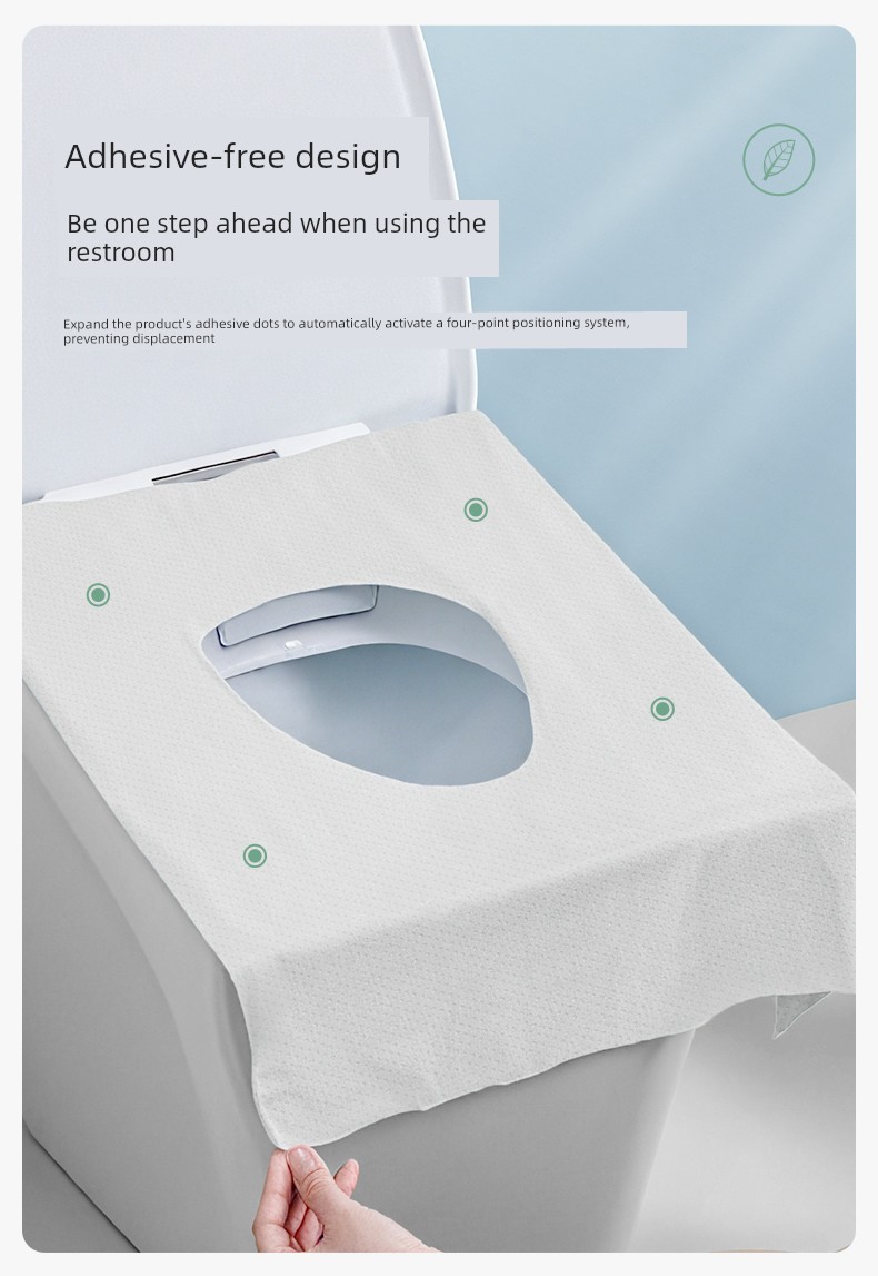 【U First】Deyou Disposable Toilet Seat Covers, Individually Packaged, for Business Trips and Travel, Hotel Toilet Seat Covers, 3 Pieces — 5