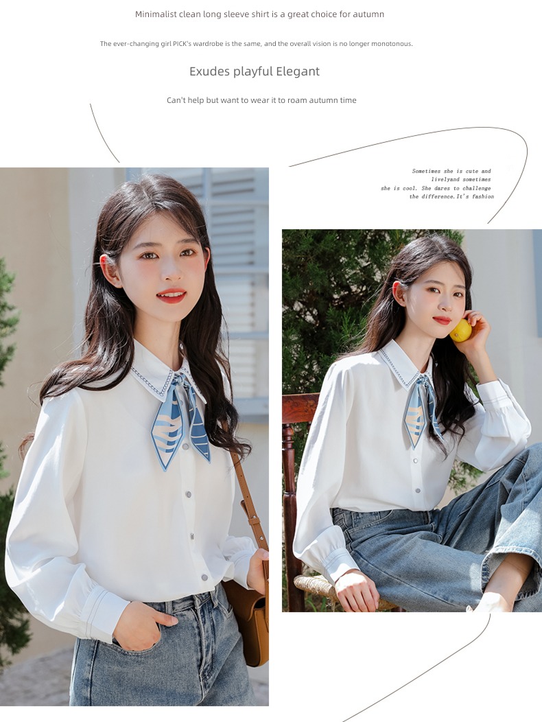 Pachachi Chiffon easy Casual and versatile bow
