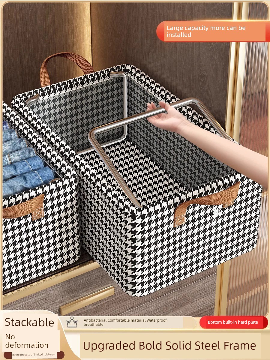 加厚衣服收納箱 家用收納盒 日式風格 分層抽屜式 25l 大容量 多功能衣櫃整理箱