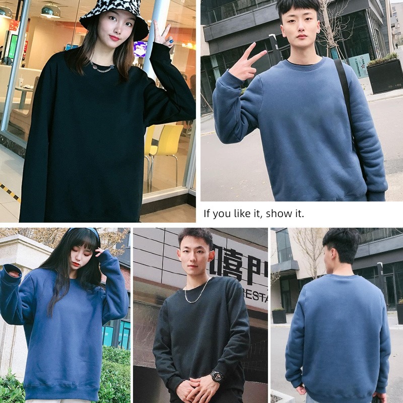 Lamb cashmere winter keep warm leisure time teenagers Sweater
