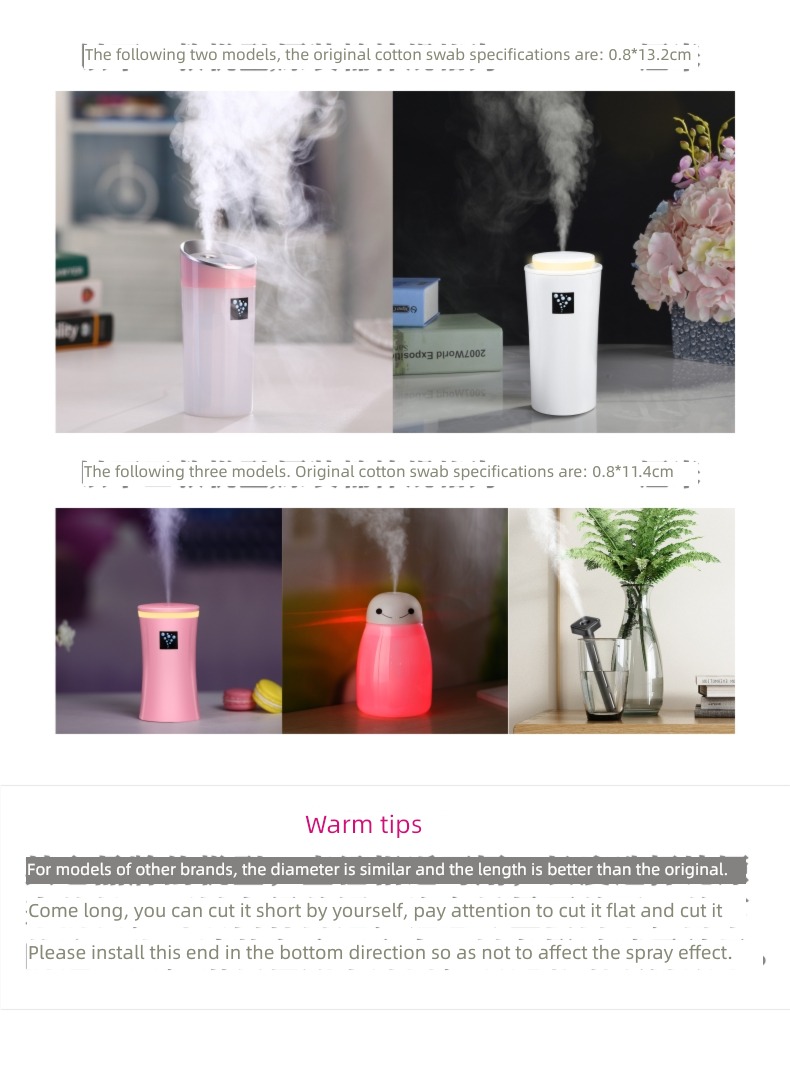 USB Line 7 replace water uptake brusque Humidifier