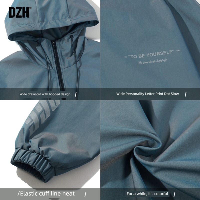 man Cotton clip loose coat male winter clothes Chaopai 2022 new pattern American style pizex men's wear easy leisure time Hooded Jacket