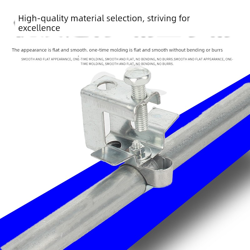 Kbg Steel Structure Fixed Pipe Clamp Jgd Pipe Hoop Wire Pipe Fixed Hanger Galvanized Steel Beam Clamp I-Beam Clamp