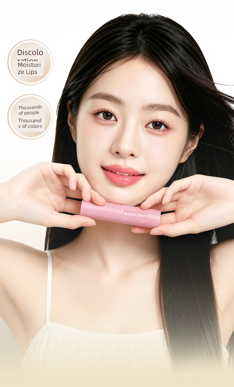 Botanical Color-Changing Lip Balm, Light-Colored Lipstick, Can Be Used to Moisturize and Soften Lip Lines, Prevent Dryness, and Protect Lips during — 3