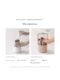Lixu Makeup Brush Storage Box Desktop Storage Box Cosmetics Dust-proof Storage Brush Bucket Rotating Pen Can