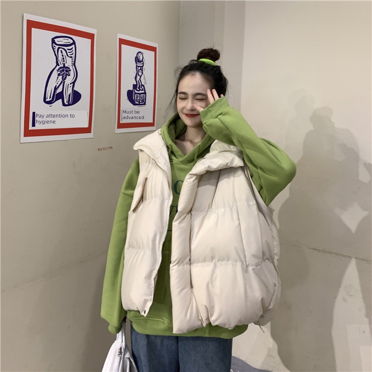 Bread clothes easy keep warm have cash less than that is registered in the accounts Down cotton Vest
