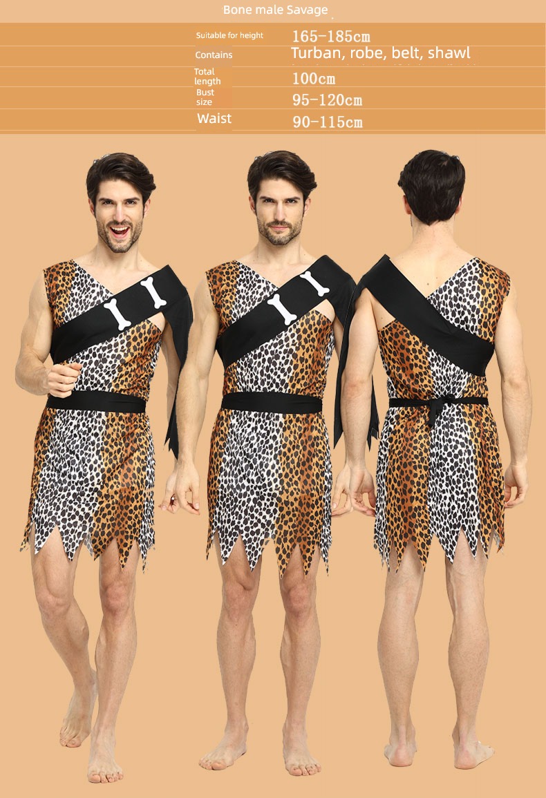aboriginal The Humans Indian Leopard Print Halloween clothing