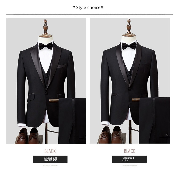 Romon show groom groomsman Pagoda Shiduo Self-cultivation formal wear