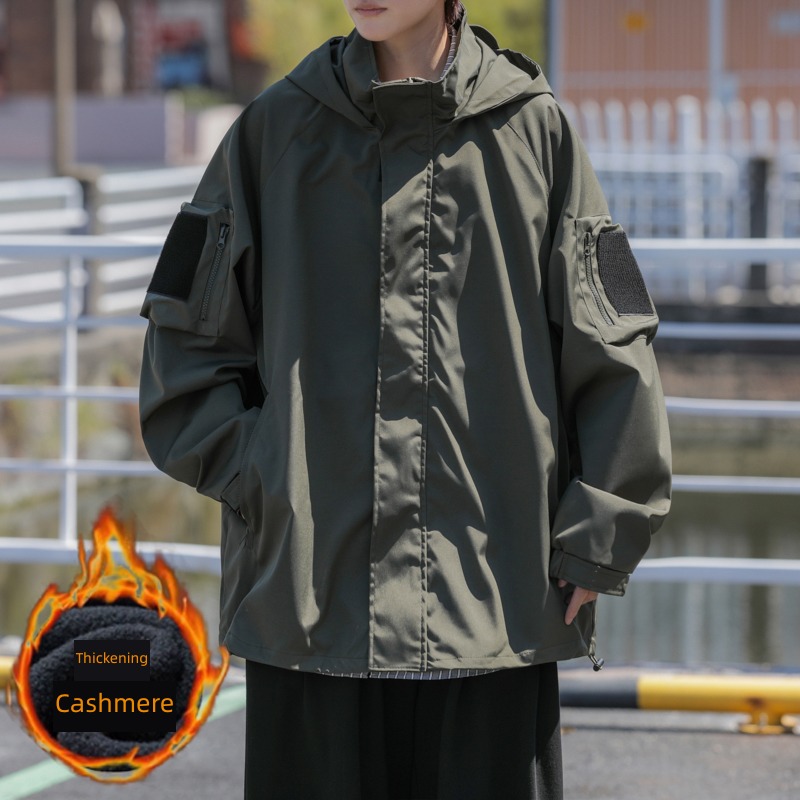 Chaopai winter easy Hooded Lamb hair pizex