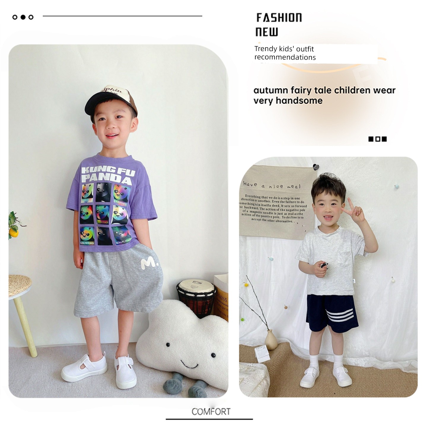 Kindergarten Indoor White Shoes for Boys, Lightweight, Breathable, Soft-Soled Indoor Shoes, White Canvas Shoes for Entering School, Cloth Shoes for School — 2