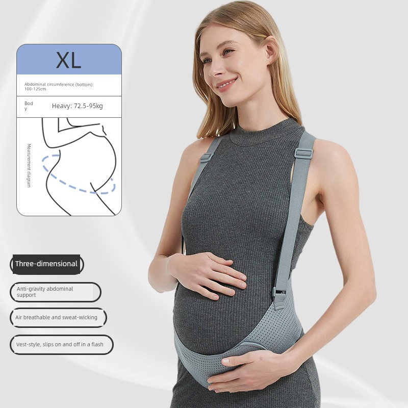 Shidali Belly Support Belt for Pregnant Women, Multifunctional Breathable Simple Invisible Belly Support Belt for Late Pregnancy — 6