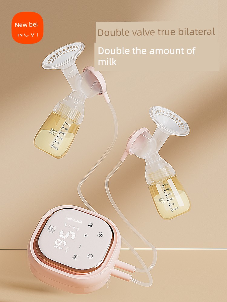 Xinbei Double-Sided Electric Breast Pump, Painless, Portable, Intelligent Frequency Conversion, Silent, Genuine, Fully Automatic, High Suction Power Breast Pump