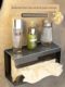 Tissue box wall-mounted punch-free household facial tissue washing towel storage box bathroom paper kitchen upside-up box