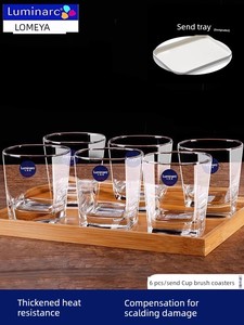 Lemeiya 6 PCs For Home Transparent Heat Resistant Glass