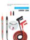 Mestek silicone multimeter pen probe tip plug electrician special measurement wire clamp shape meter general genuine product