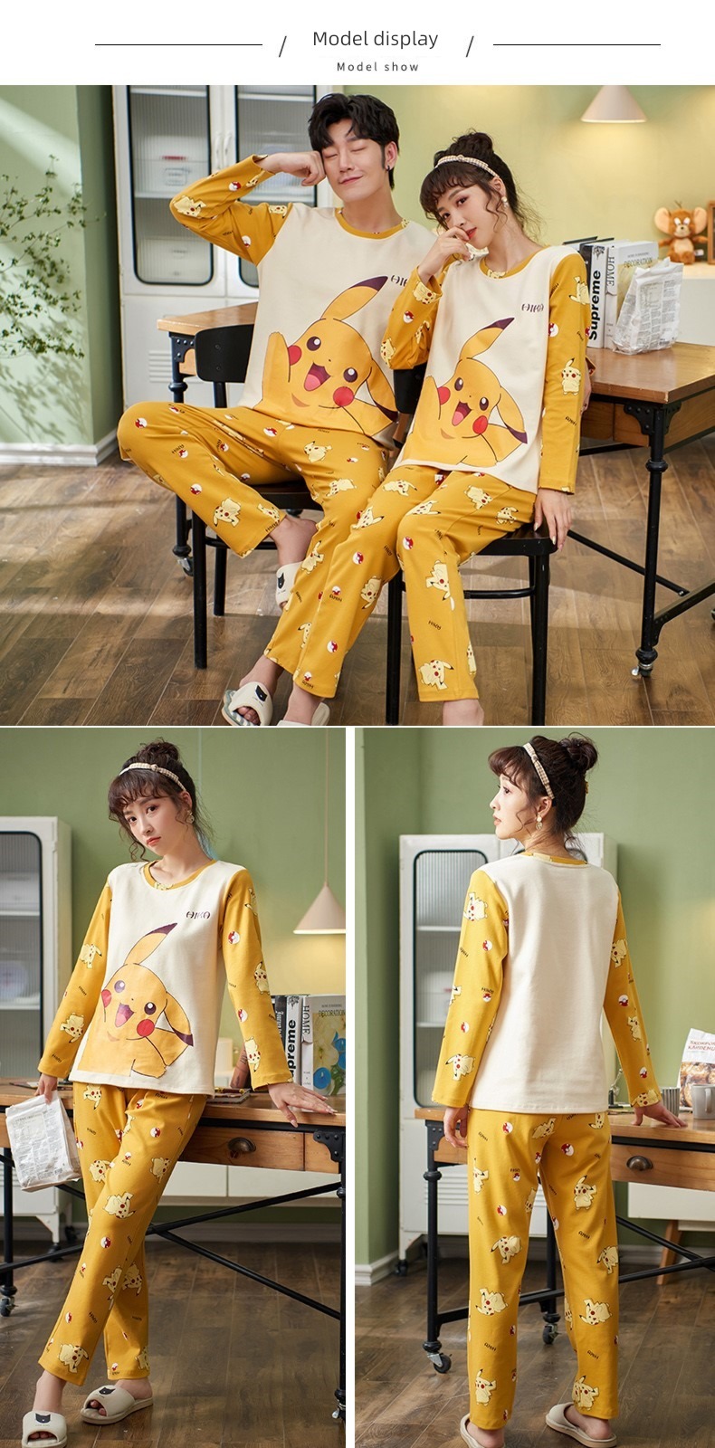 300 Jin men's wear lovers All cotton the fat pajamas